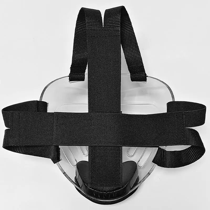 Clear Detachable Taekwondo Face Shield - Protective Mask for Boxing, Karate, and Martial Arts Training