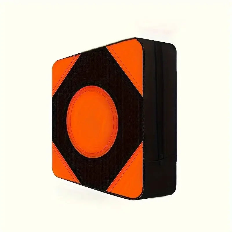 Adjustable Height PU Leather Wall-Mounted Boxing Punching Pad - Square Taekwondo Training Sandbag for Fitness