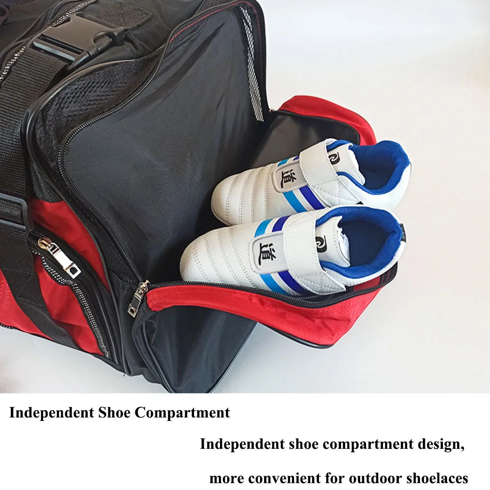 Unisex Taekwondo Training Backpack - Lightweight Sports Rope Bag for Gym, Travel & Running