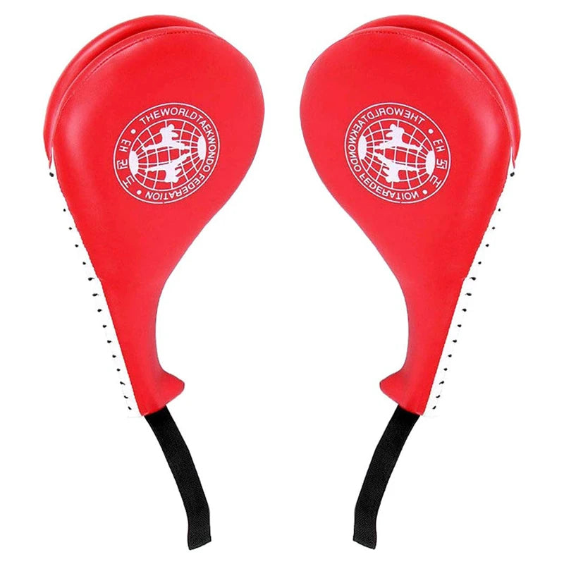 Taekwondo Kick Pads (1/2/4 Pcs) - Durable Punching Paddles for Karate, Kickboxing & Martial Arts Training