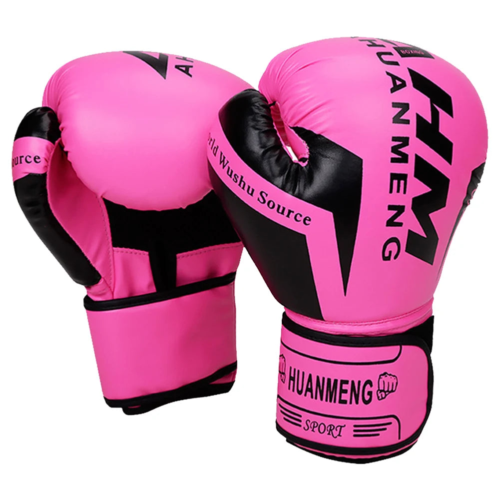 Breathable Boxing Training Gloves - Punching Bag & Sparring Gloves for Muay Thai & Martial Arts