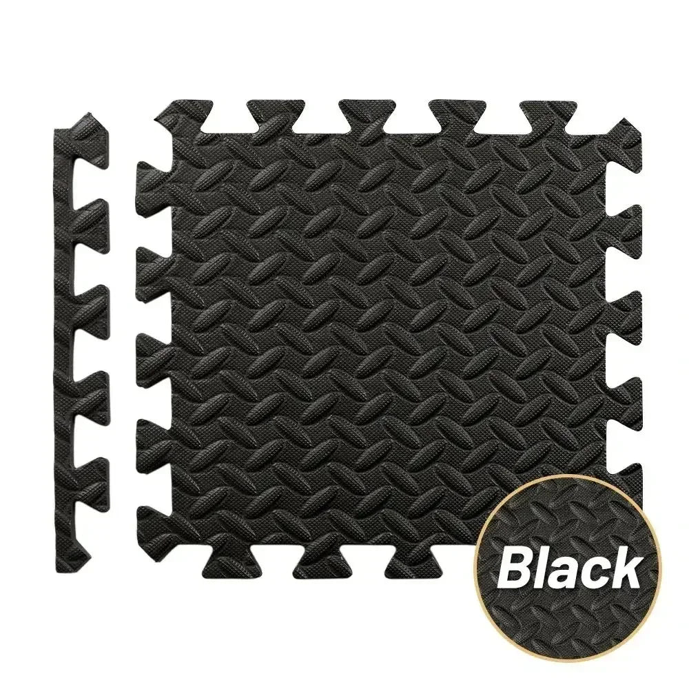EVA Foam Interlocking Gym Floor Mats - Non-Slip Massage Cushion for Home Gym & Acupressure