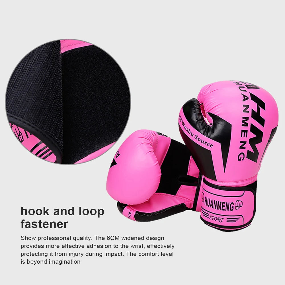 Breathable Boxing Training Gloves - Punching Bag & Sparring Gloves for Muay Thai & Martial Arts