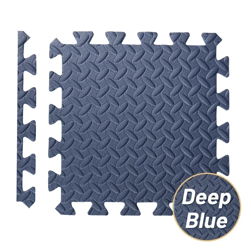 EVA Foam Interlocking Gym Floor Mats - Non-Slip Massage Cushion for Home Gym & Acupressure