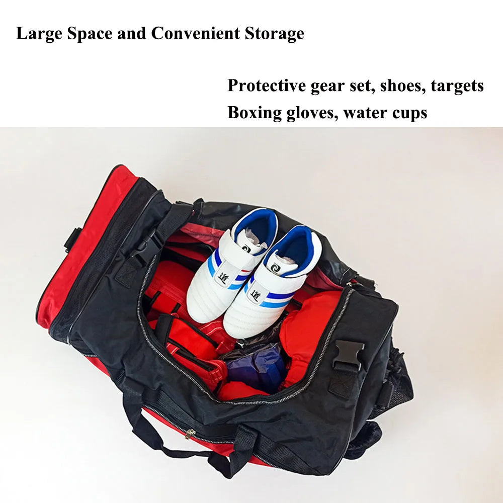 Unisex Taekwondo Training Backpack - Lightweight Sports Rope Bag for Gym, Travel & Running