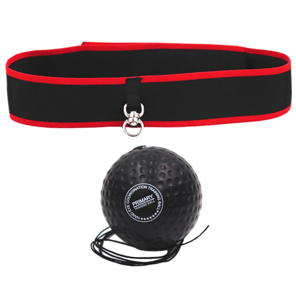 Adjustable Headband Boxing Training Ball - MMA Reflex Ball for Kids & Adults, Improves Speed & Accuracy