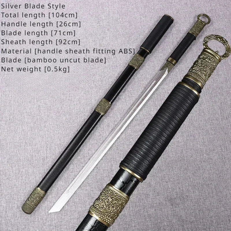 Wooden Kendo Training Sword - Samurai Martial Arts Duel Fencing Practice Blade