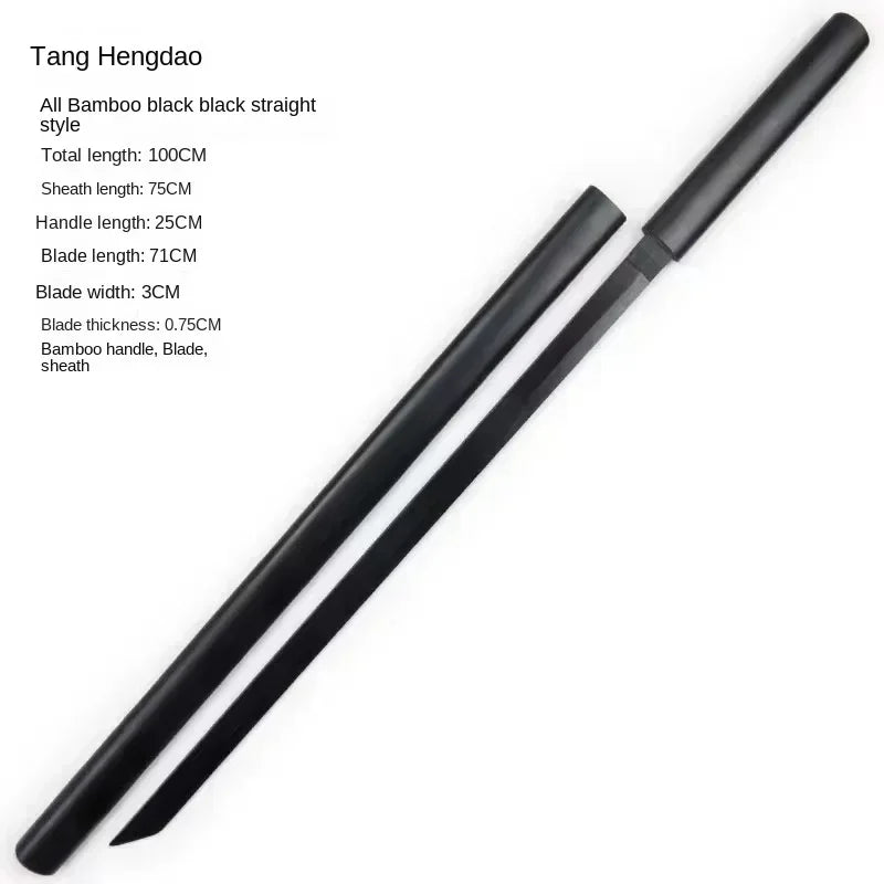 Wooden Kendo Training Sword - Samurai Martial Arts Duel Fencing Practice Blade