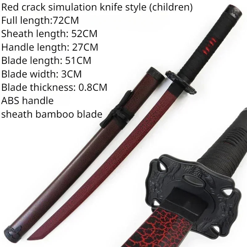 Wooden Kendo Training Sword - Samurai Martial Arts Duel Fencing Practice Blade
