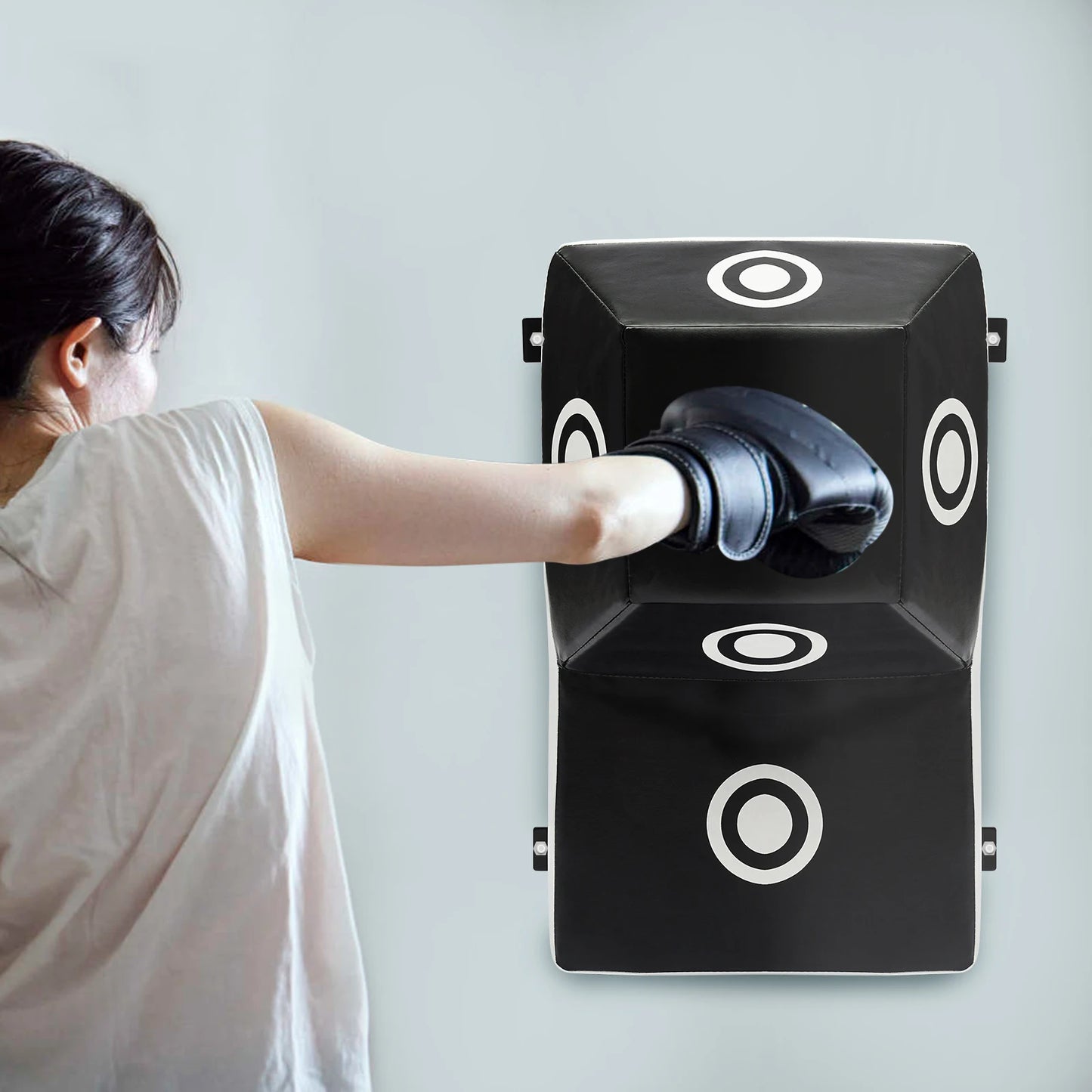 Wall-Mounted Boxing Punching Pad - Taekwondo Training Target, Household Sandbag for Living Room