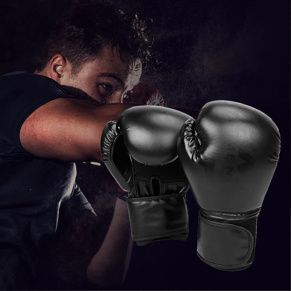 Breathable Boxing Training Gloves - Punching Bag & Sparring Gloves for Muay Thai & Martial Arts