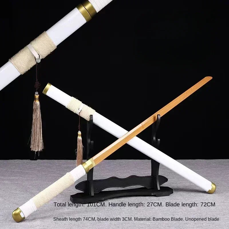 Wooden Kendo Training Sword - Samurai Martial Arts Duel Fencing Practice Blade