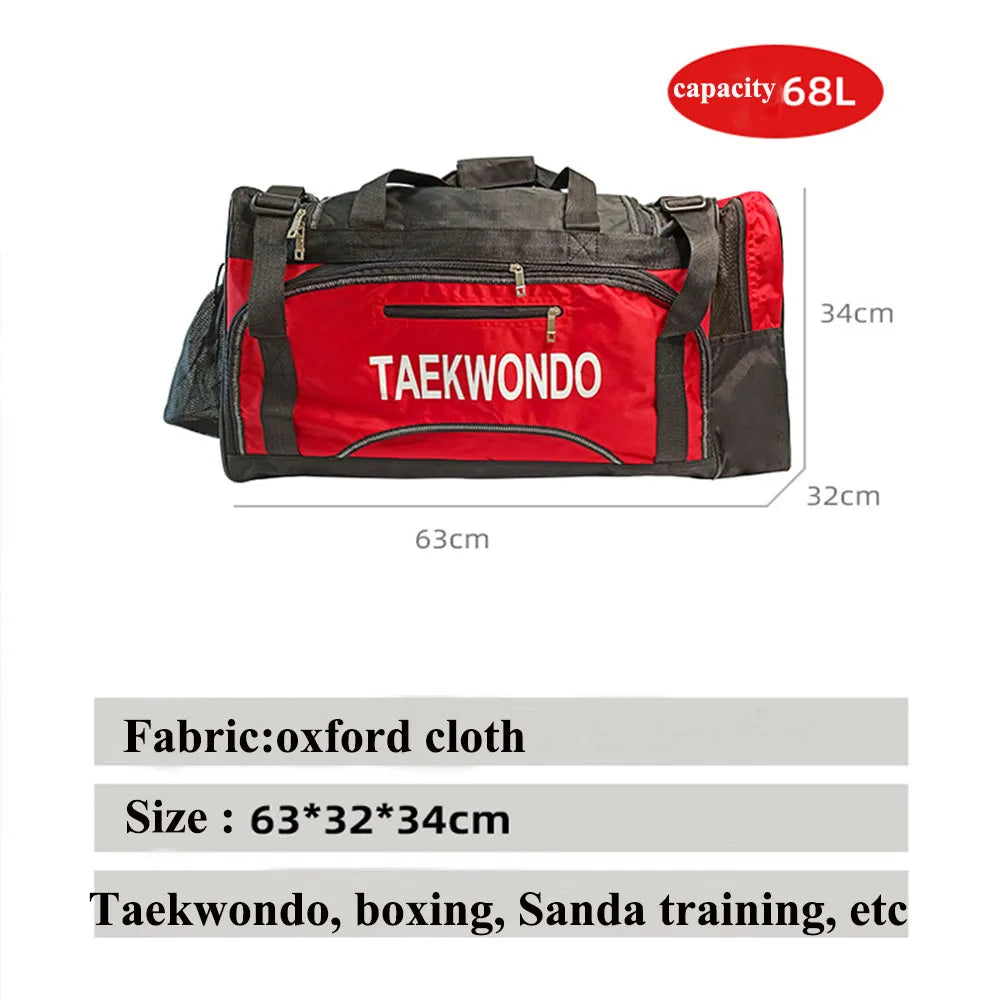 Unisex Taekwondo Training Backpack - Lightweight Sports Rope Bag for Gym, Travel & Running