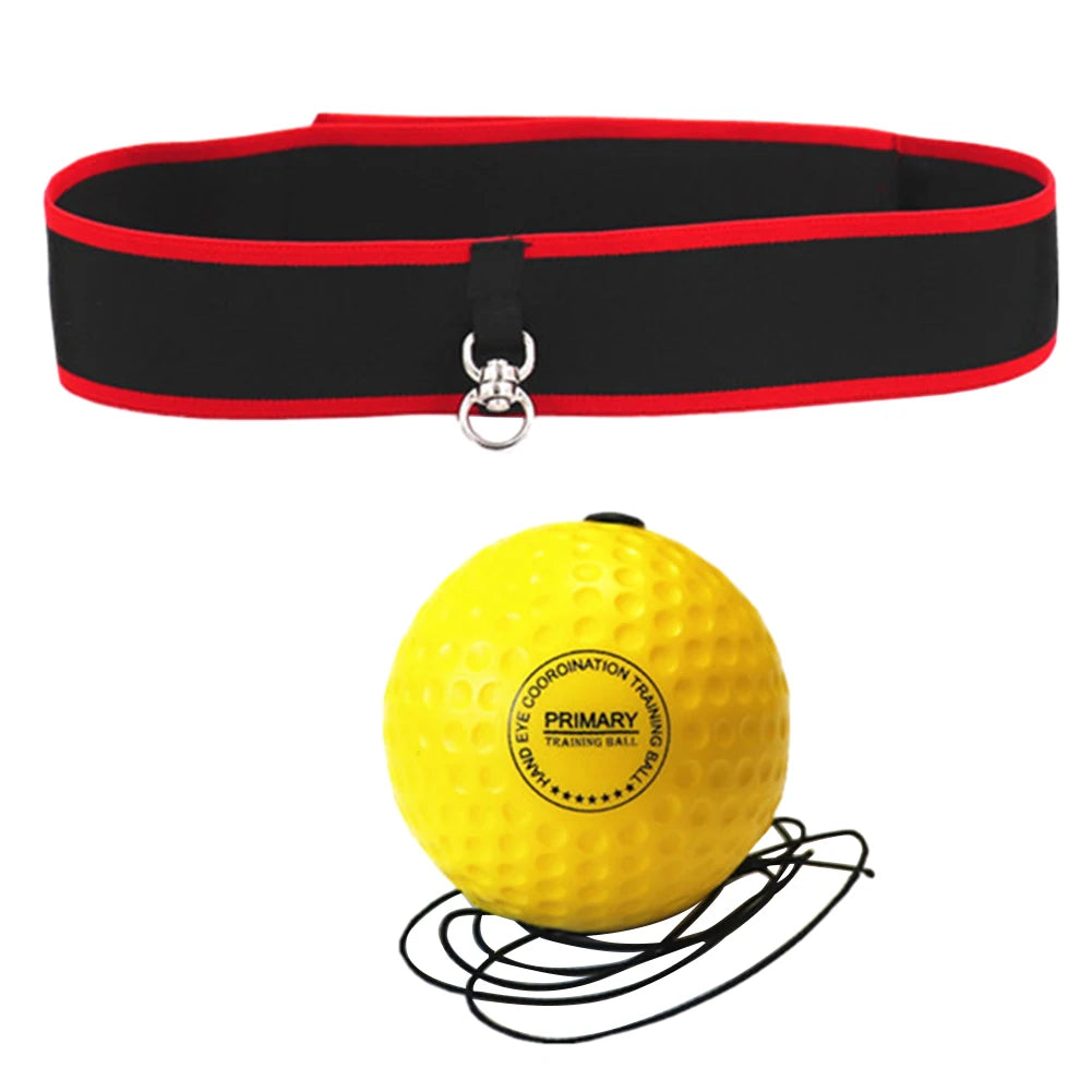 Adjustable Headband Boxing Training Ball - MMA Reflex Ball for Kids & Adults, Improves Speed & Accuracy