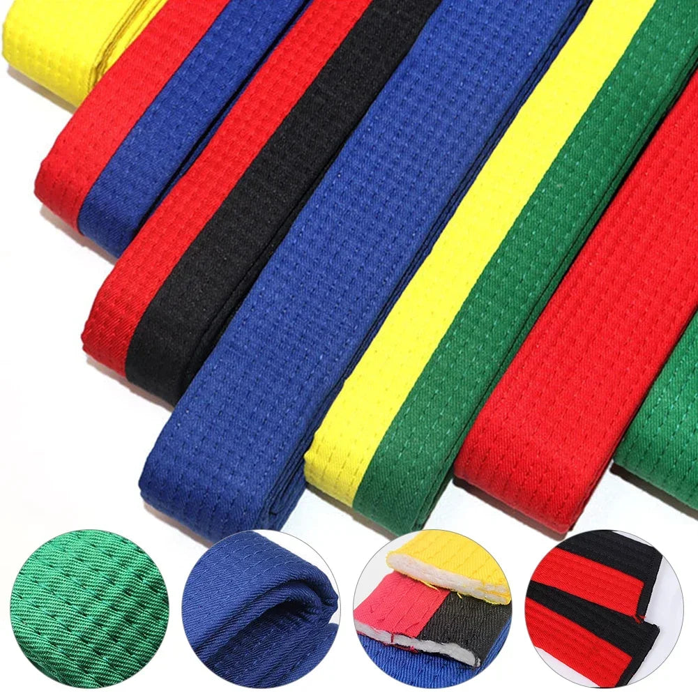 Professional Martial Arts Belt for Karate, Judo, Taekwondo, Jiu-Jitsu - Standard Protective Waistband