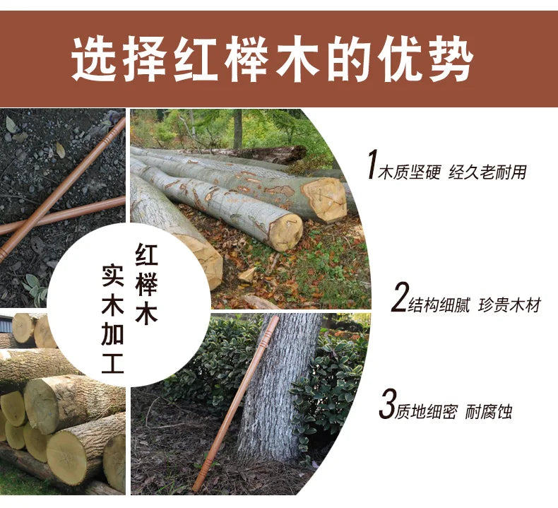 Philippine Solid Wood Short Stick - Martial Arts & Self-Defense Training Vine Baton