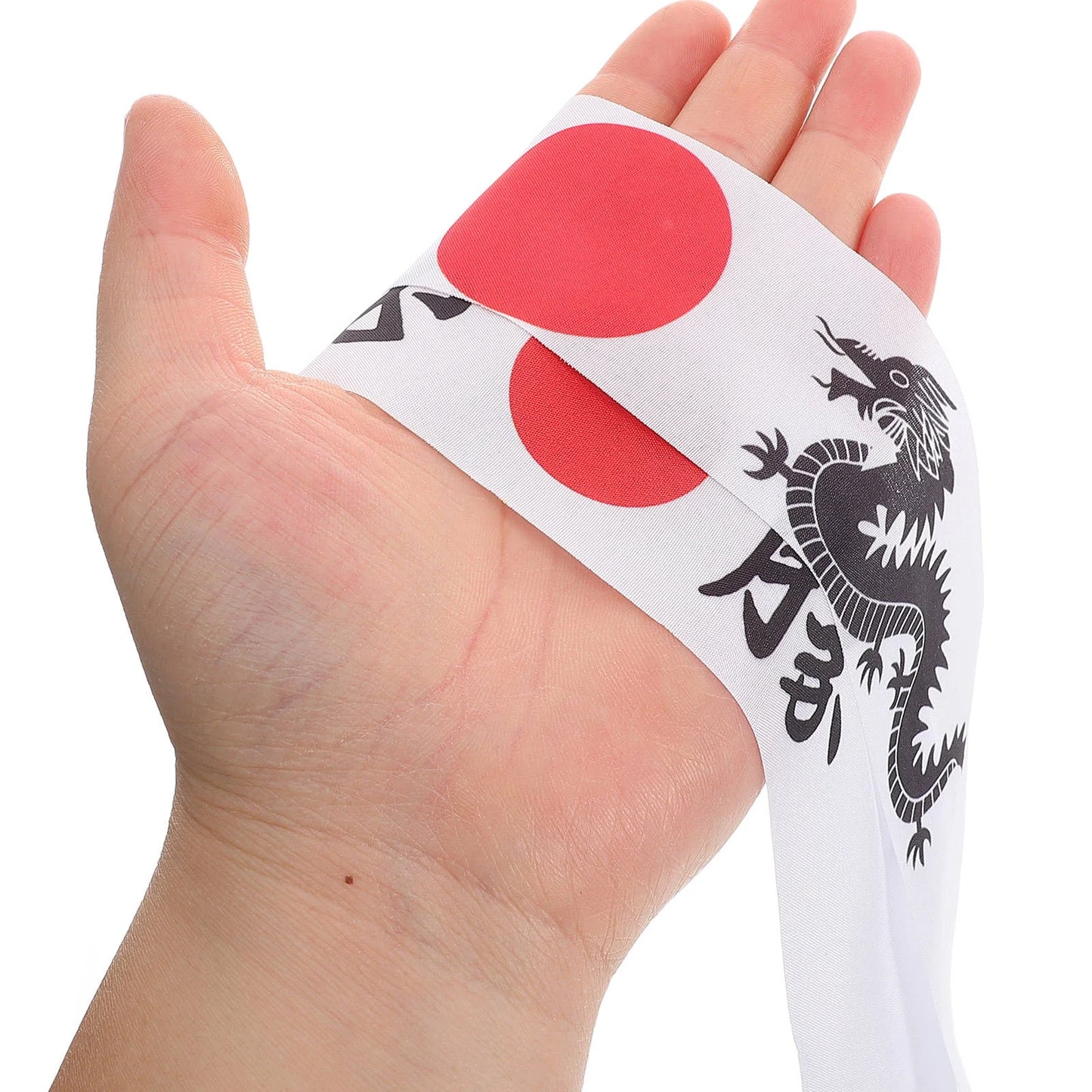 2Pcs Ninja Print Headband - Japanese Karate Samurai Athletic Headband