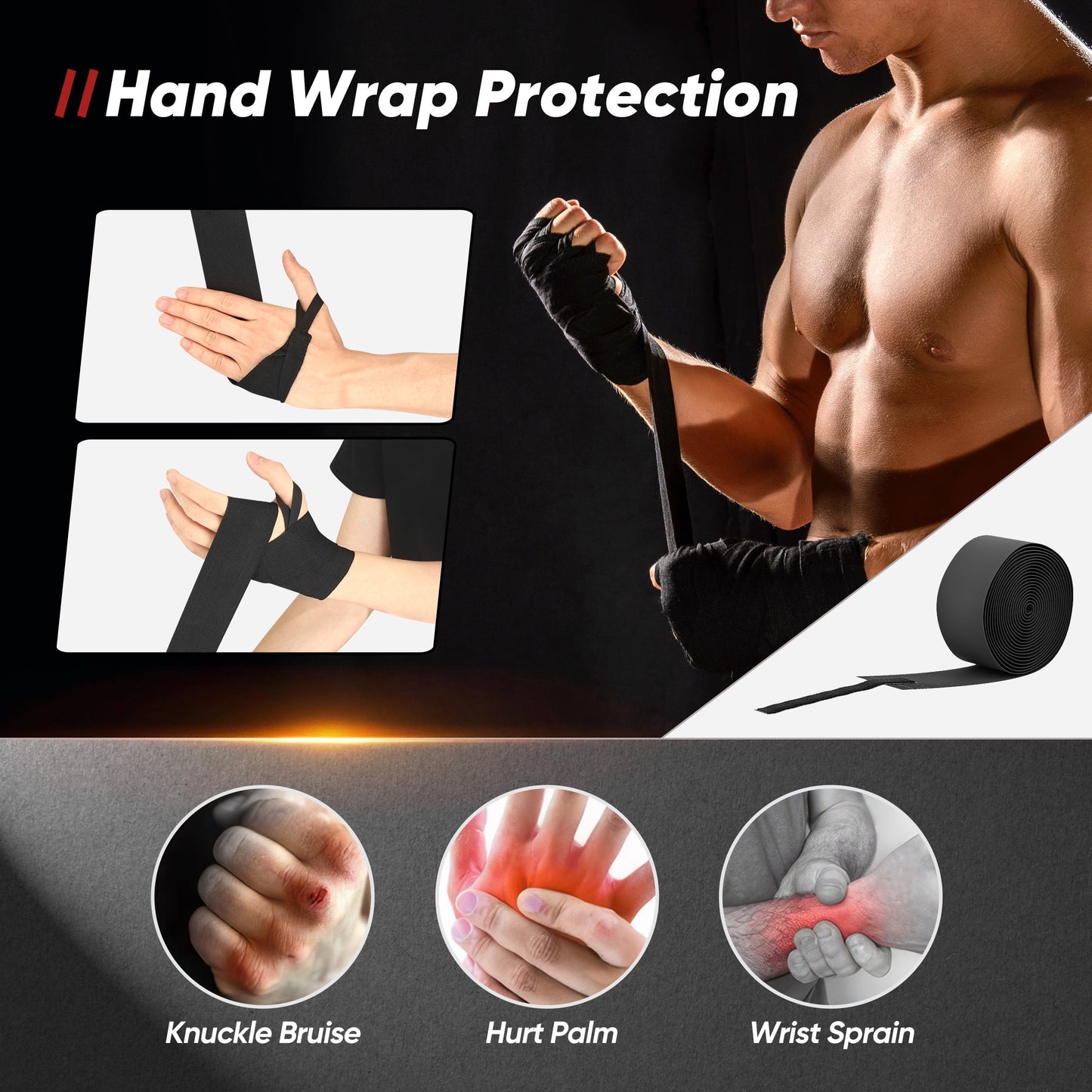 4FT PU Heavy Punching Bag Set for Adults with 12oz Gloves - MMA, Kickboxing, Home Gym Training Kit