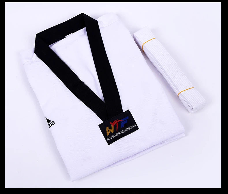 Customizable Cotton Taekwondo Gi for Men & Women - Short & Long-Sleeve Martial Arts Suit, Spring/Summer