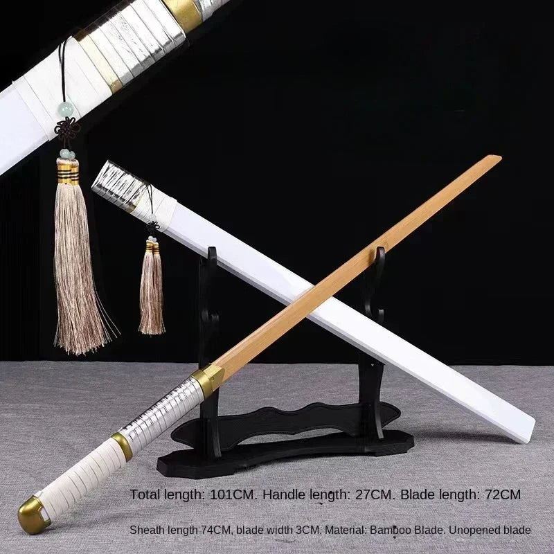 Wooden Kendo Training Sword - Samurai Martial Arts Duel Fencing Practice Blade