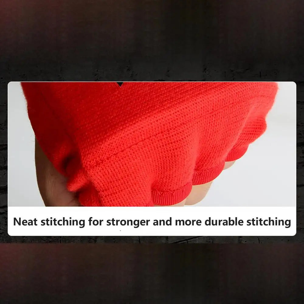 Half Finger Boxing Gloves for Karate, Taekwondo, Muay Thai Training - Adult Workout Gloves