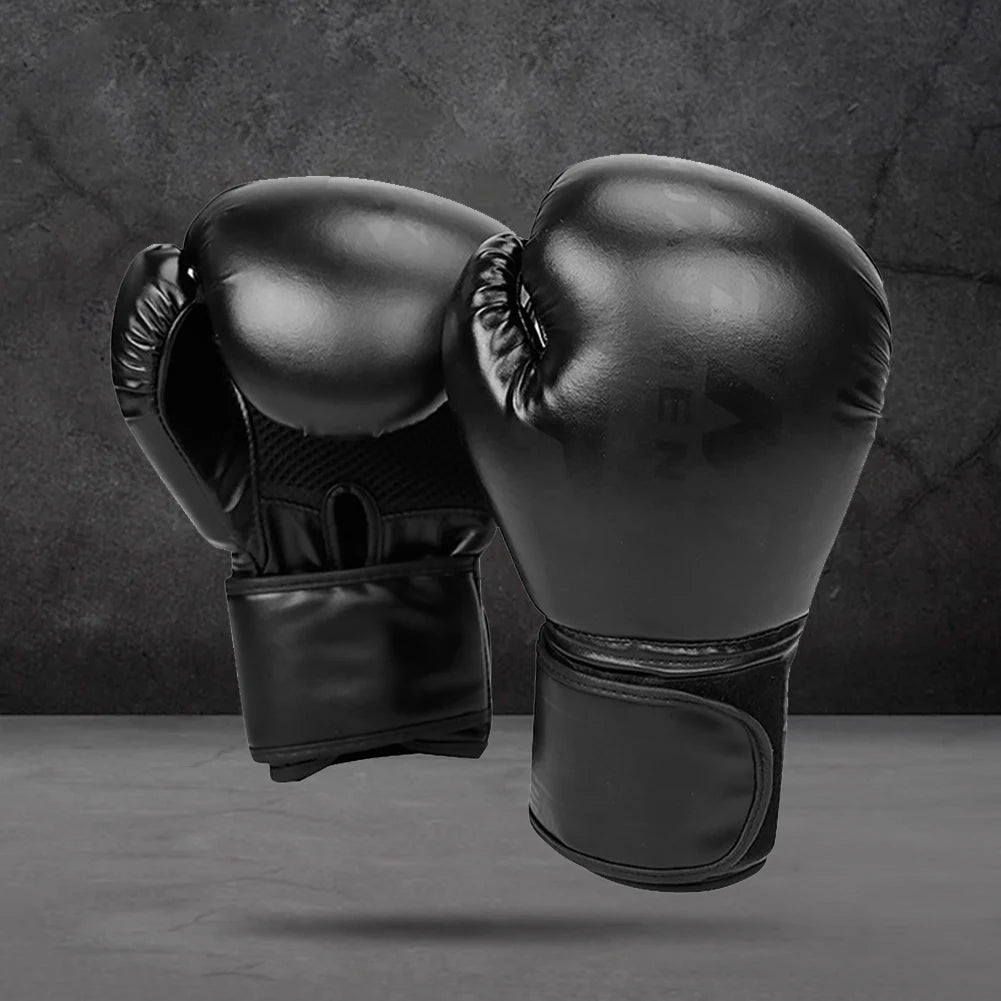 Breathable Boxing Training Gloves - Punching Bag & Sparring Gloves for Muay Thai & Martial Arts