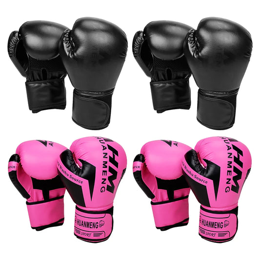 Breathable Boxing Training Gloves - Punching Bag & Sparring Gloves for Muay Thai & Martial Arts