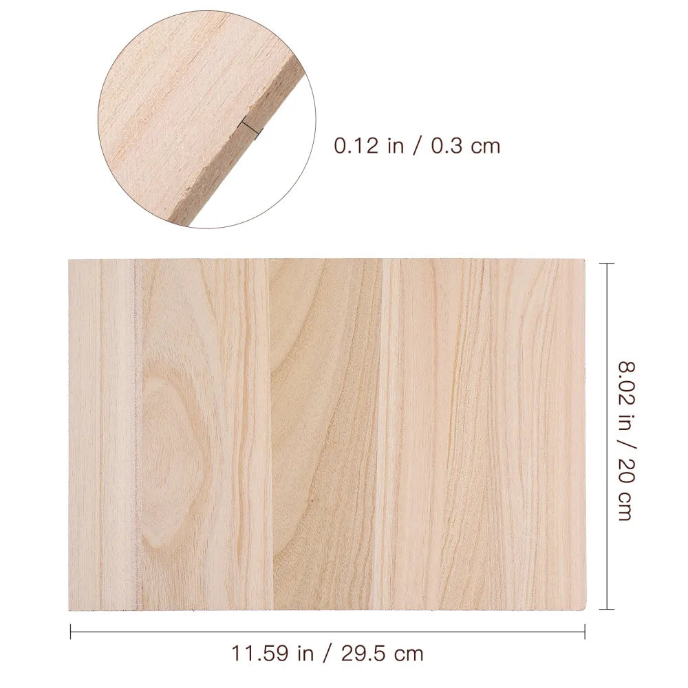 10-Piece Taekwondo Breaking Boards, 0.3/0.6cm - Karate Practice Punching Boards, Breakable Wood Sheets
