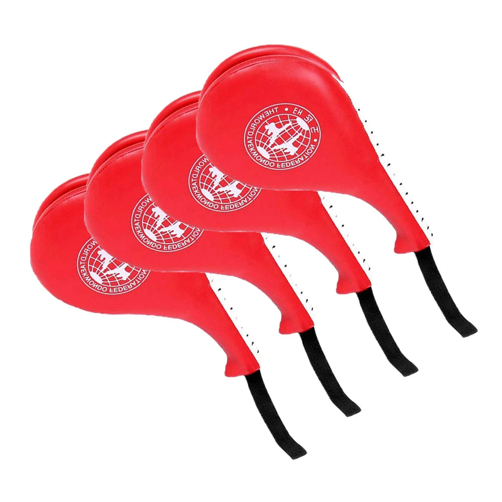 Taekwondo Kick Pads (1/2/4 Pcs) - Durable Punching Paddles for Karate, Kickboxing & Martial Arts Training
