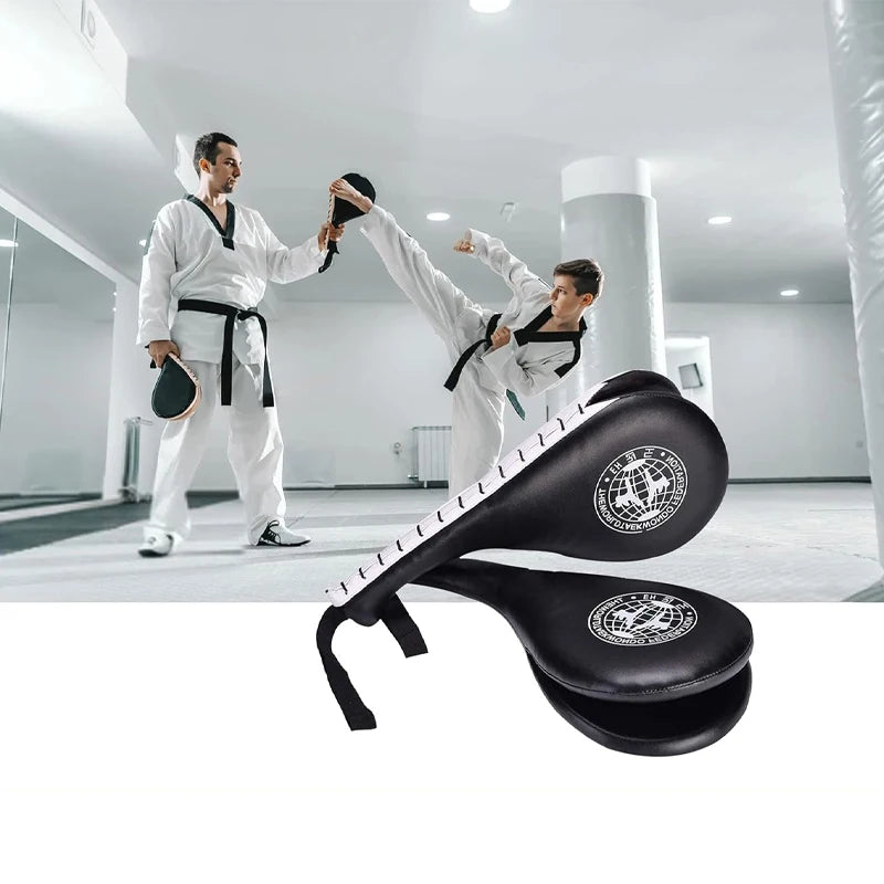 Taekwondo Kick Pads (1/2/4 Pcs) - Durable Punching Paddles for Karate, Kickboxing & Martial Arts Training