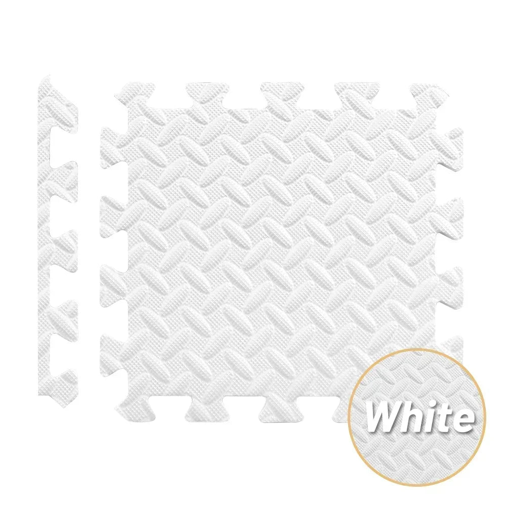 EVA Foam Interlocking Gym Floor Mats - Non-Slip Massage Cushion for Home Gym & Acupressure
