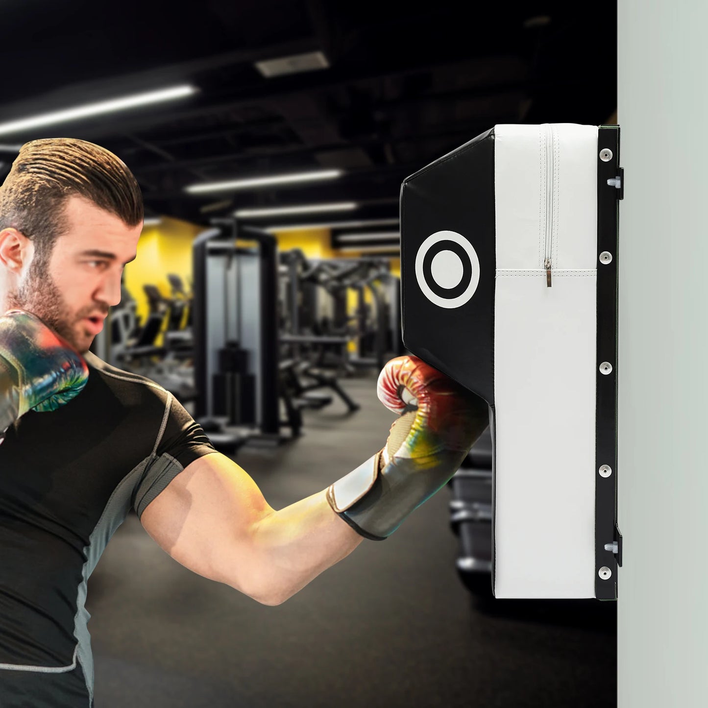 Wall-Mounted Boxing Punching Pad - Taekwondo Training Target, Household Sandbag for Living Room