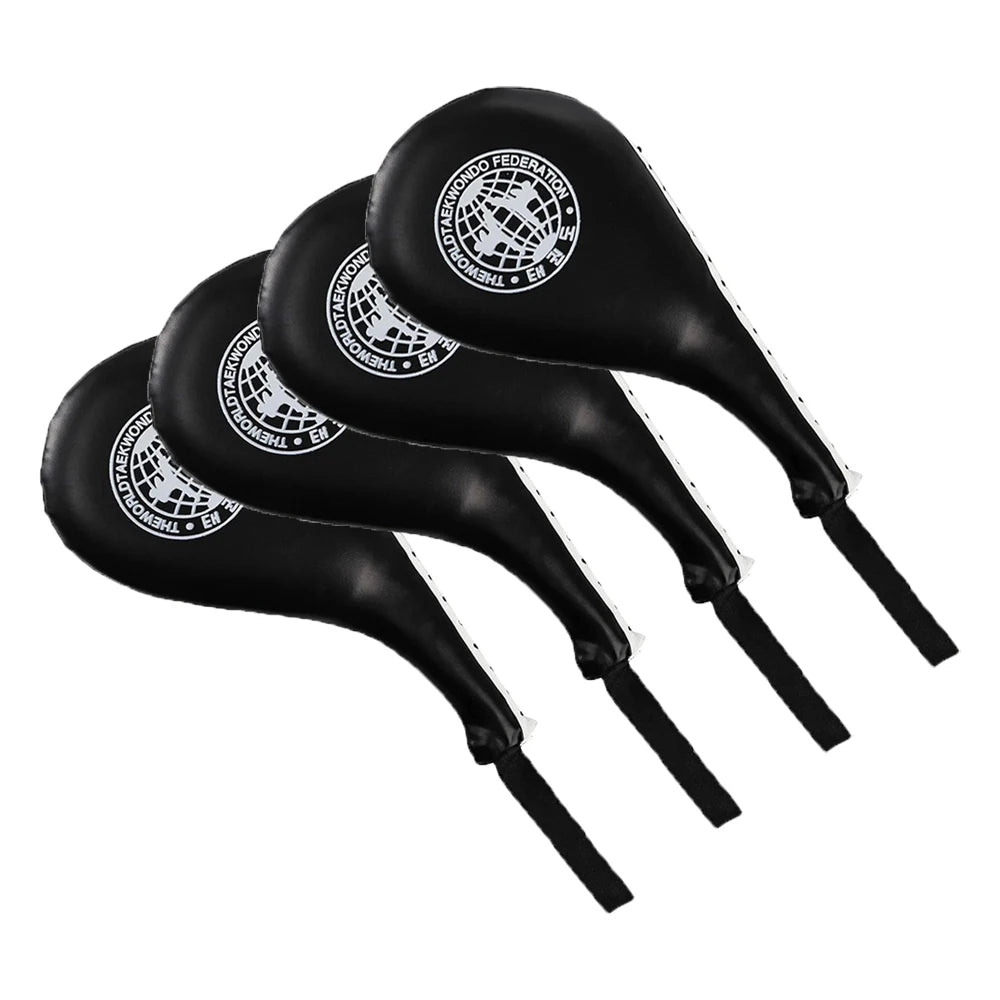 Taekwondo Kick Pads (1/2/4 Pcs) - Durable Punching Paddles for Karate, Kickboxing & Martial Arts Training