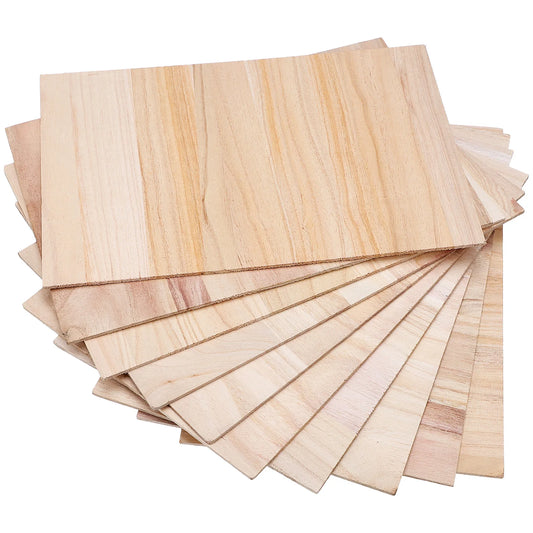 10-Piece Taekwondo Breaking Boards, 0.3/0.6cm - Karate Practice Punching Boards, Breakable Wood Sheets