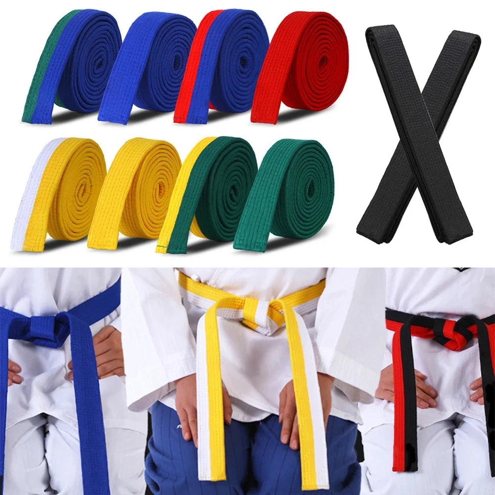 Professional Martial Arts Belt for Karate, Judo, Taekwondo, Jiu-Jitsu - Standard Protective Waistband