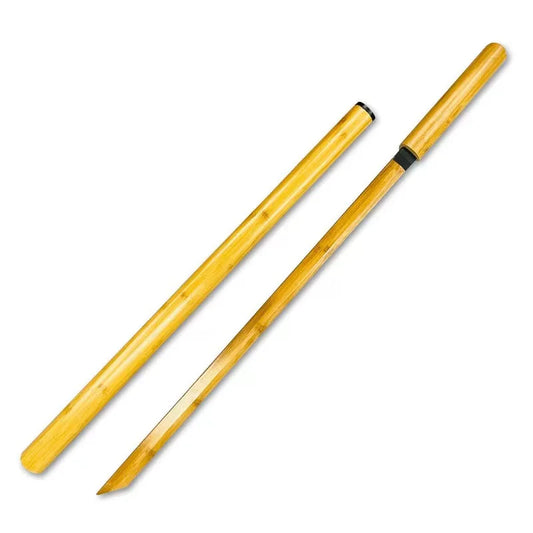 Wooden Kendo Training Sword - Samurai Martial Arts Duel Fencing Practice Blade