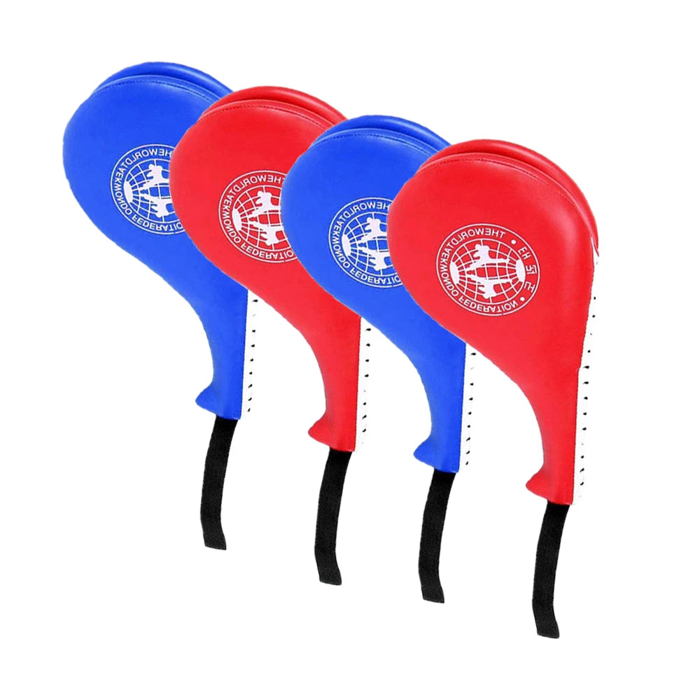 Taekwondo Kick Pads (1/2/4 Pcs) - Durable Punching Paddles for Karate, Kickboxing & Martial Arts Training
