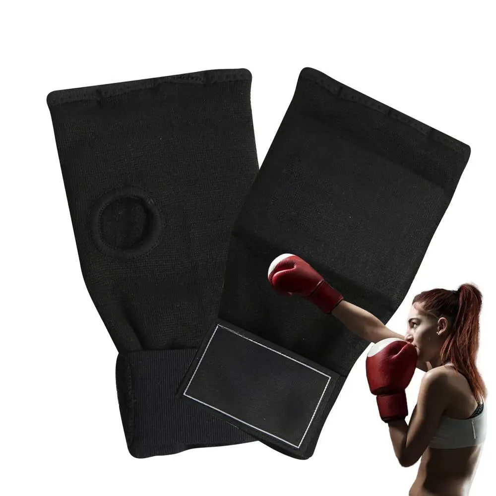 Half Finger Boxing Gloves for Karate, Taekwondo, Muay Thai Training - Adult Workout Gloves