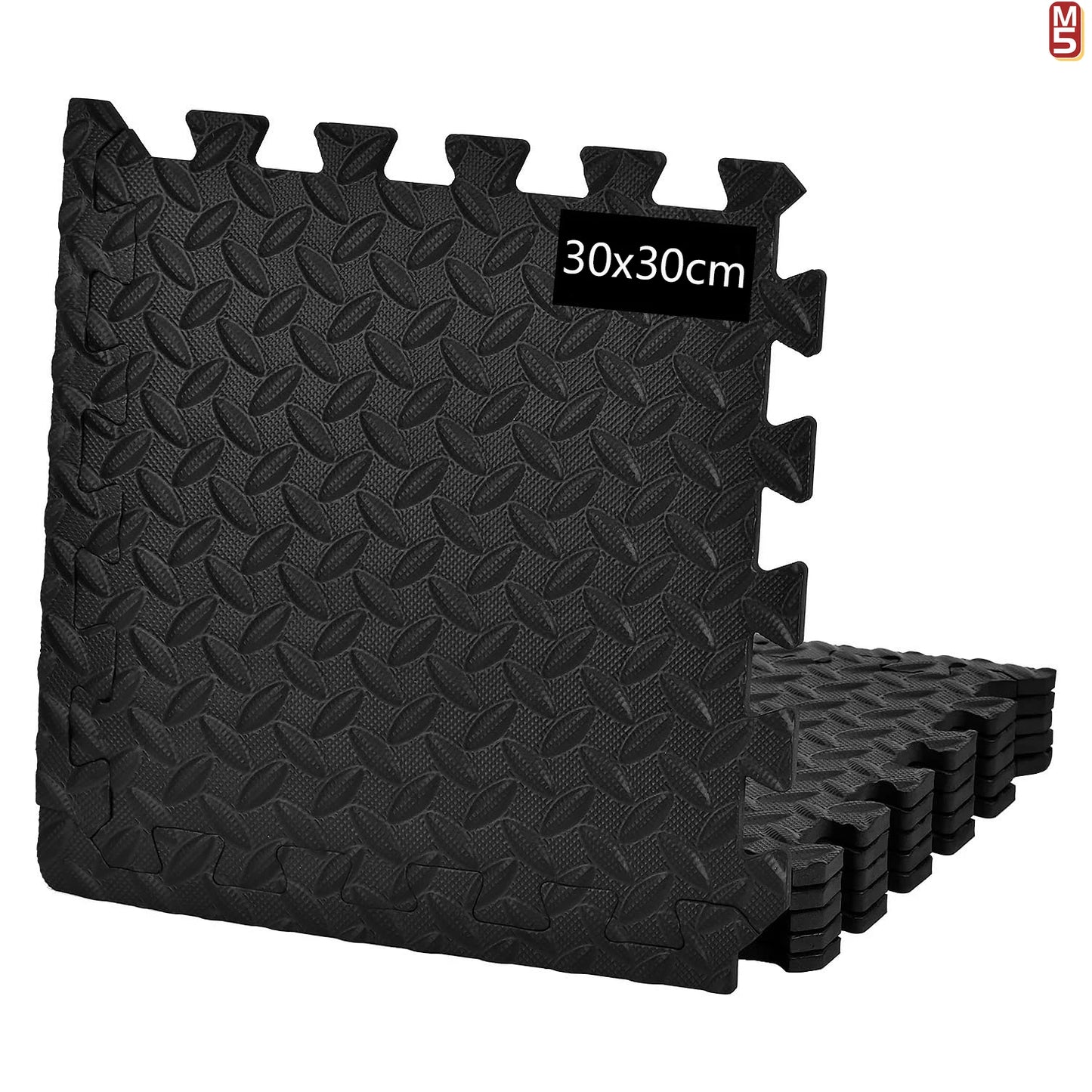 EVA Foam Interlocking Gym Floor Mats - Non-Slip Massage Cushion for Home Gym & Acupressure