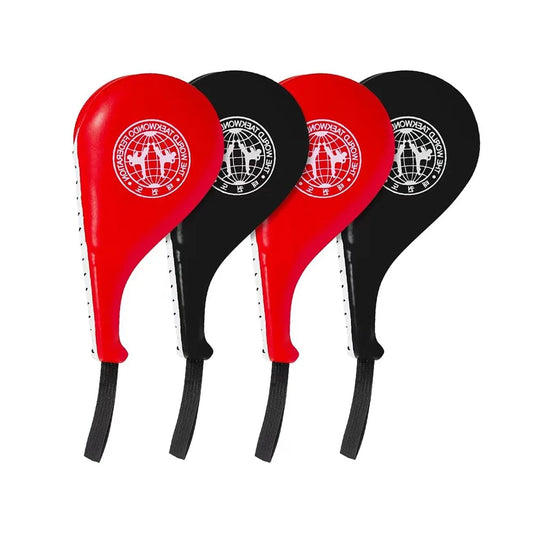 Taekwondo Kick Pads (1/2/4 Pcs) - Durable Punching Paddles for Karate, Kickboxing & Martial Arts Training