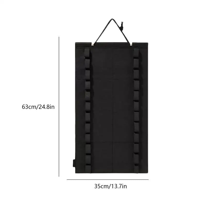Wall-Mounted Taekwondo Belt Display Rack - Holds 12 Karate & Martial Arts Belts, Home Organizer