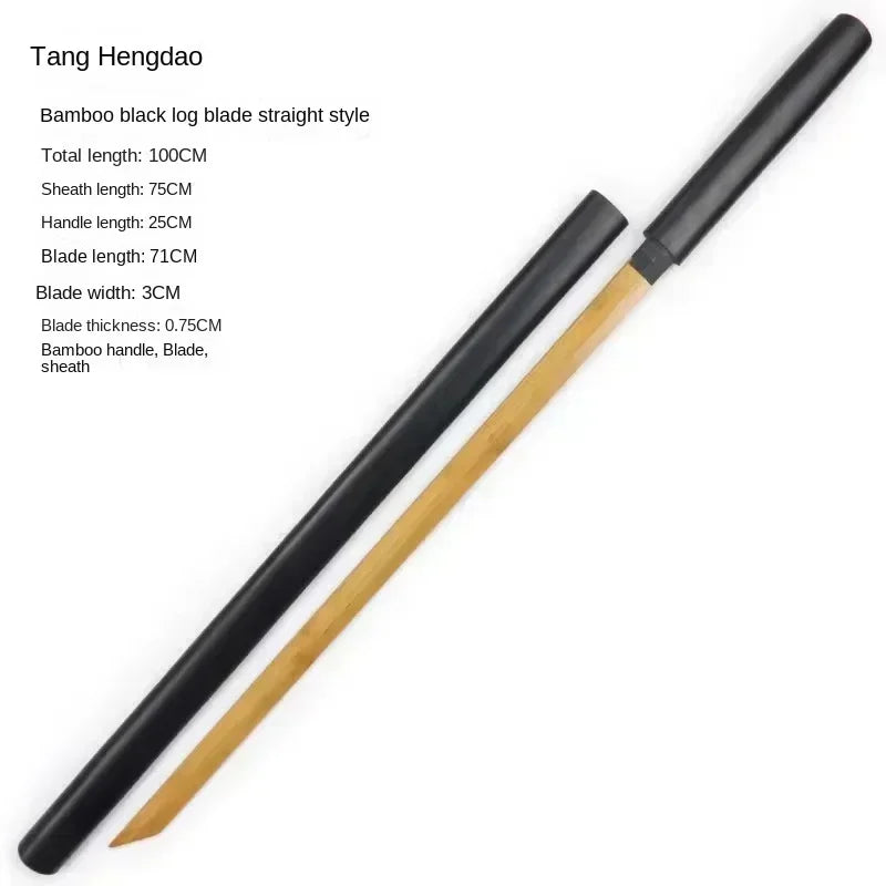 Wooden Kendo Training Sword - Samurai Martial Arts Duel Fencing Practice Blade