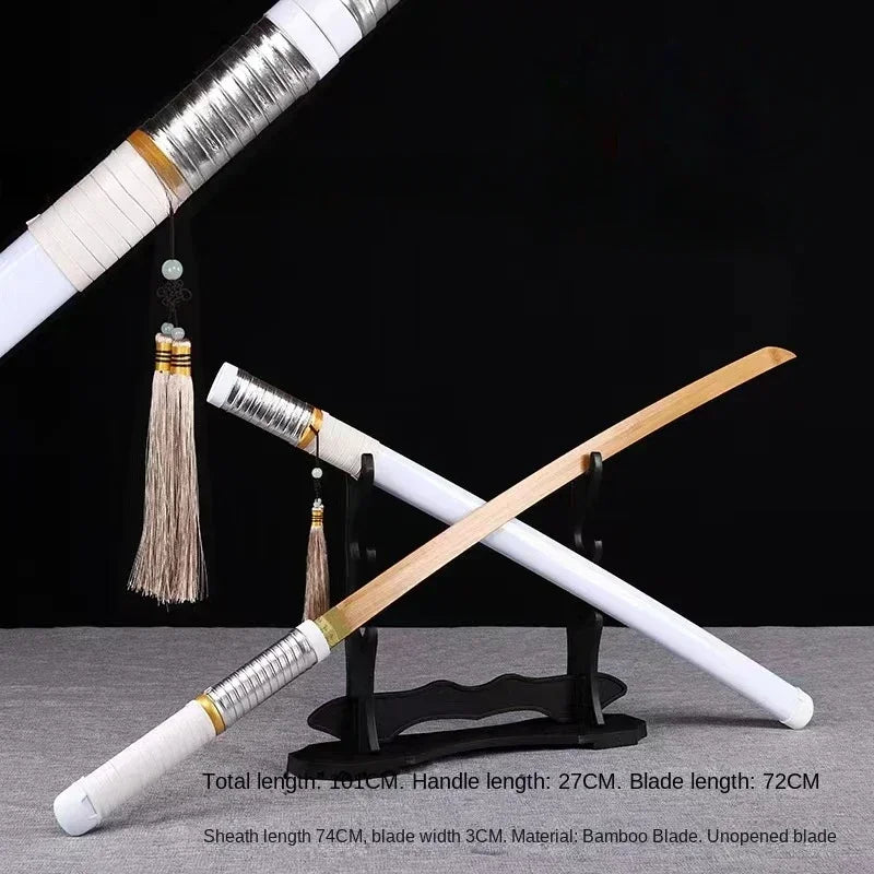Wooden Kendo Training Sword - Samurai Martial Arts Duel Fencing Practice Blade