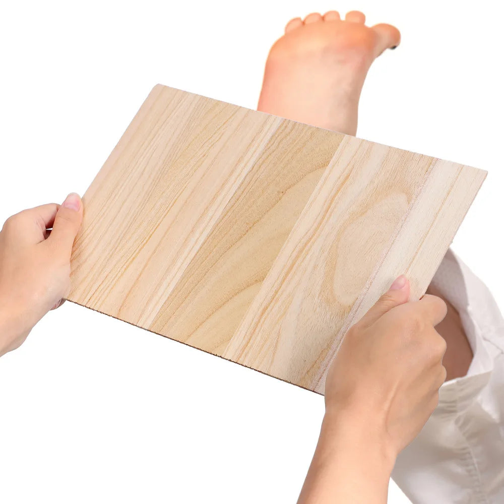 10-Piece Taekwondo Breaking Boards, 0.3/0.6cm - Karate Practice Punching Boards, Breakable Wood Sheets