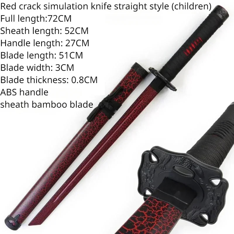 Wooden Kendo Training Sword - Samurai Martial Arts Duel Fencing Practice Blade