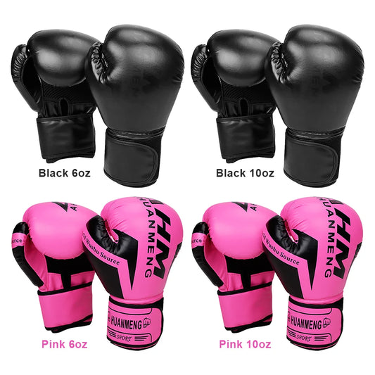 Breathable Boxing Training Gloves - Punching Bag & Sparring Gloves for Muay Thai & Martial Arts